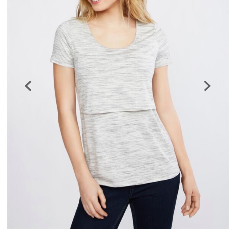 Nursing top. Black